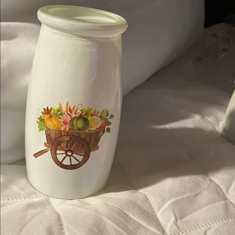 Vintage GOGO Milk Glass Bottle #11.